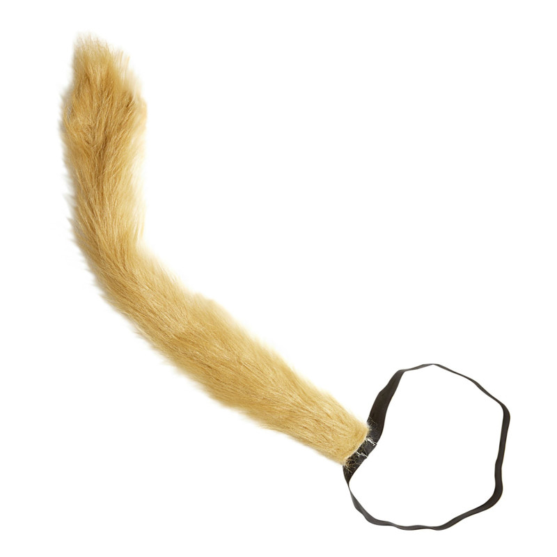 Psí chvost hnedý chlpatý